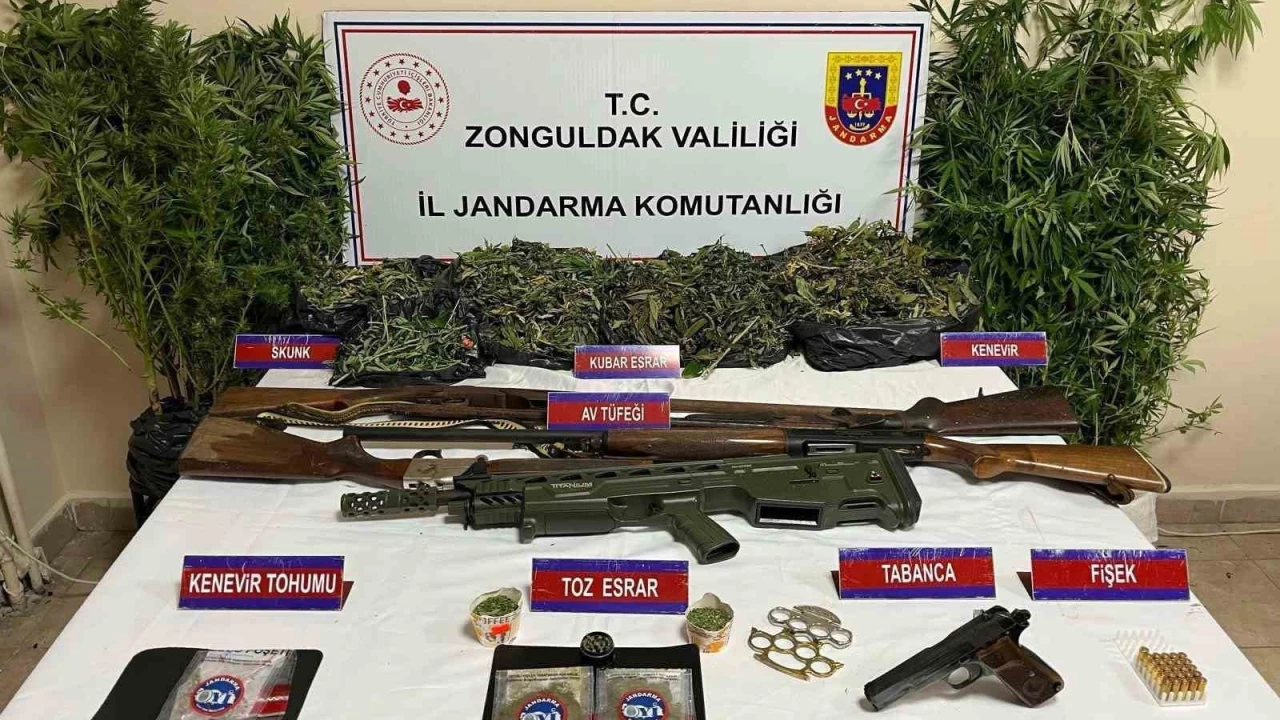 Zonguldak'ta uyuşturucu operasyonu
