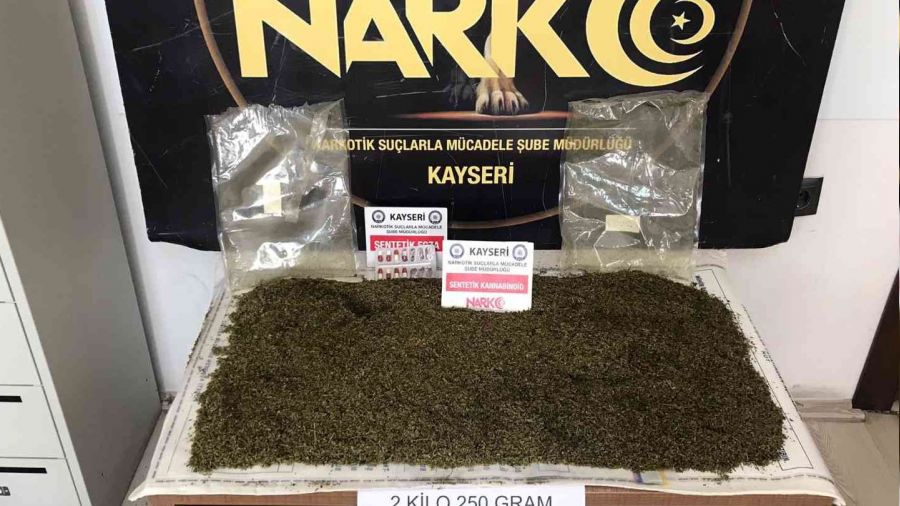 Bebek bezi içerisinde uyuşturucu ticareti