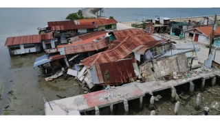 in, yaklaan Matmo tayfunu nedeniyle alarmda