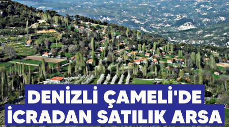 Denizli ameli'de icradan satlk arsa
