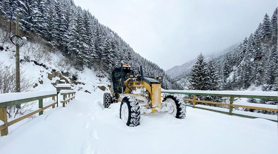 Do�u Karadeniz'de k�� zorluyor