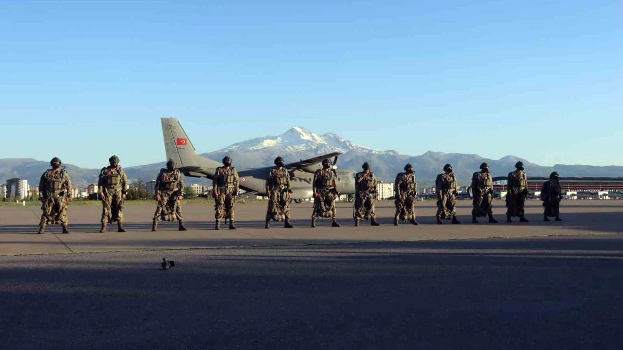 Erciyes-2025 tatbikatı göz doldurdu