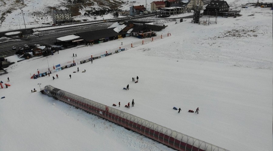 Erciyes en sessiz sezonunu ge�iriyor