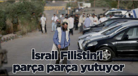 srail Filistin'i para para yutuyor