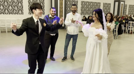 İzmir'e Koreli damat