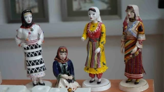 Kastamonu y�resinin k�lt�r�n� yans�tan biblo bebekler tescillendi