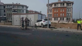 Motosiklet ile araç çarpıştı: 1 ölü