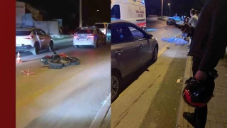 Motosiklet kazasında genç sürücü öldü