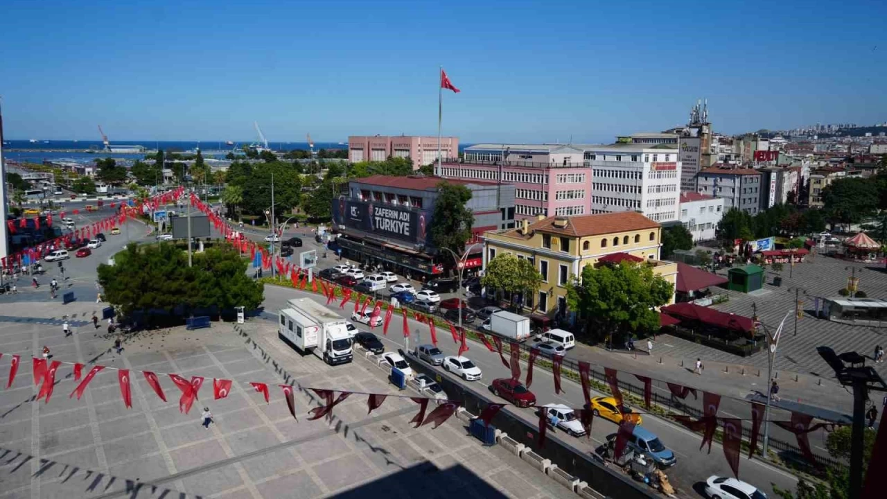 Samsun g alan bir il konumuna geldi