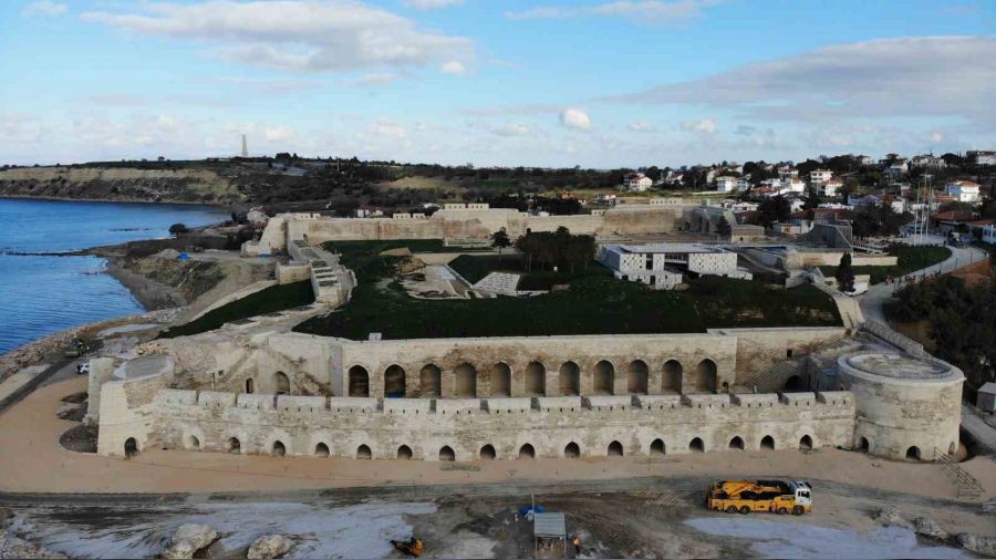Seddlbahir Kalesinde 108 yllk savan izleri yaatlyor