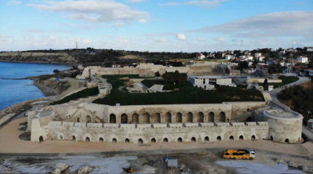 Seddlbahir Kalesinde 108 yllk savan izleri yaatlyor