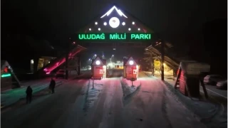 Uluda�'da kar kal�nl��� 160 santime ula�t�