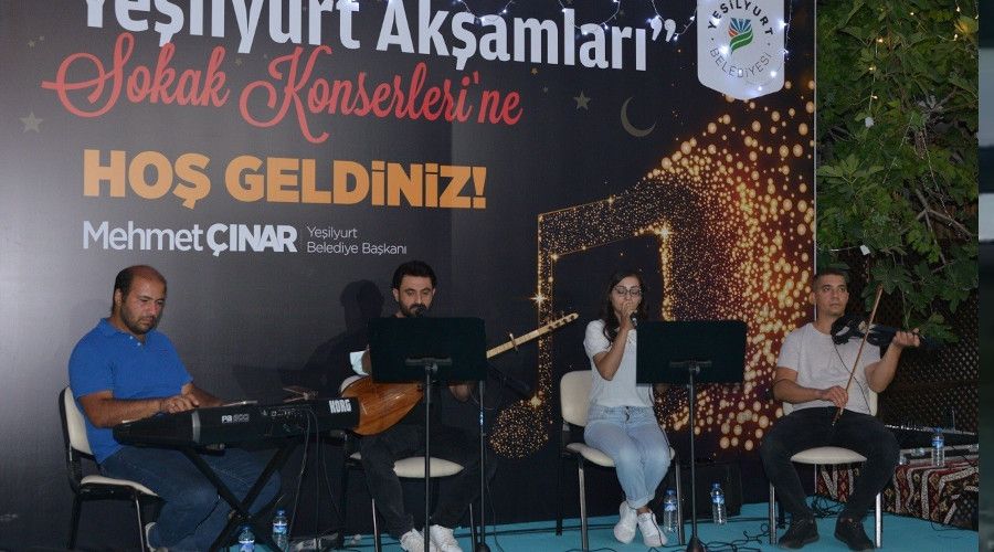'Ye�ilyurt Ak�amlar�' Sokak Konserleri