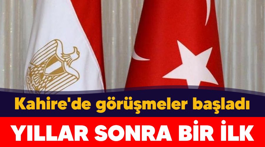 Yllar sonra bir ilk, Kahire'de grmeler balad