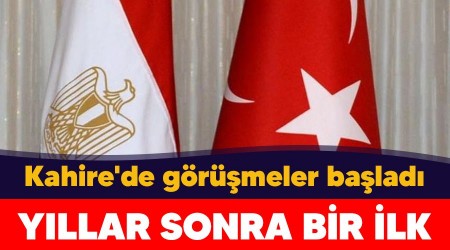 Yllar sonra bir ilk, Kahire'de grmeler balad