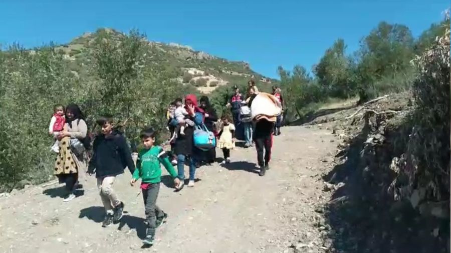 Ayvacık kaçak göçmen üssü gibi... 42 kişi yakalandı