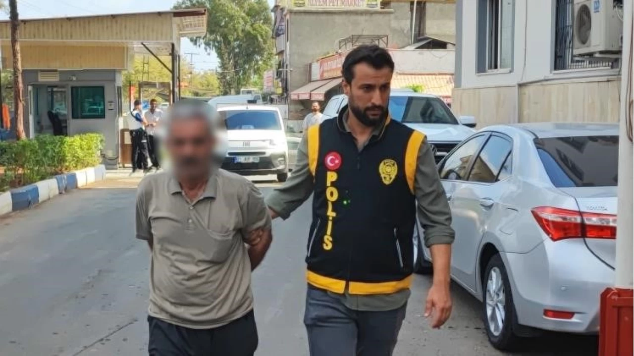 Çocuklara sopayla saldırdı gözaltına alındı