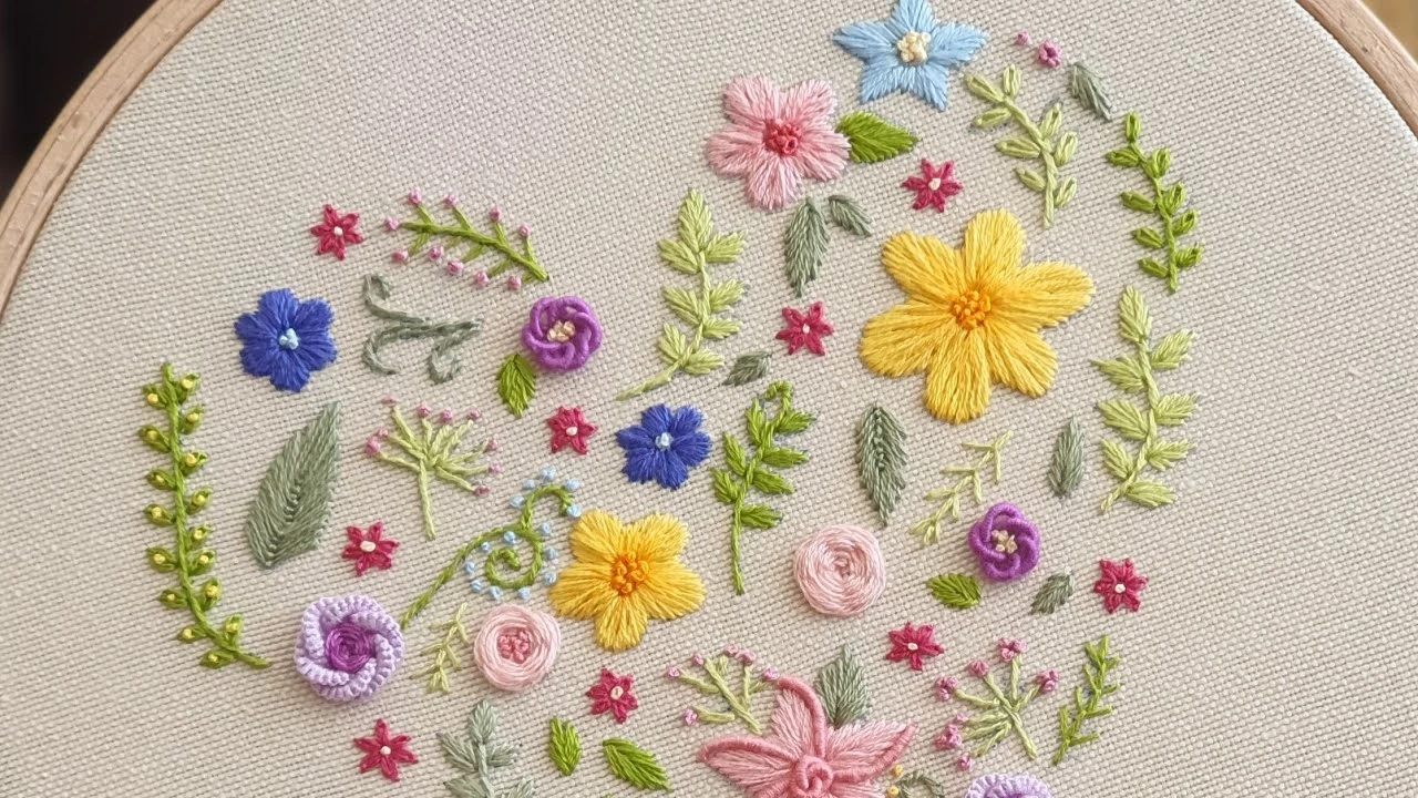 Nak�� sanat�: Kuma� �zerine ipliklerle yap�lan s�sleme