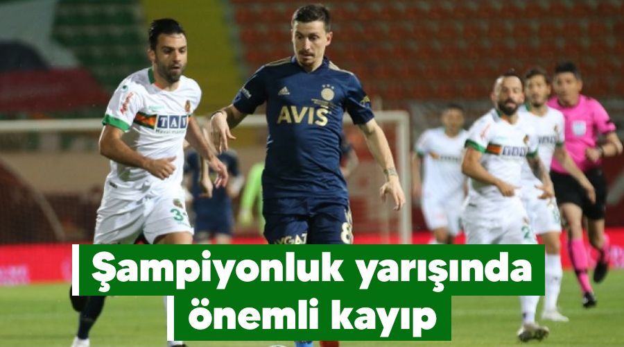 Şampiyonluk yarışında önemli kayıp 