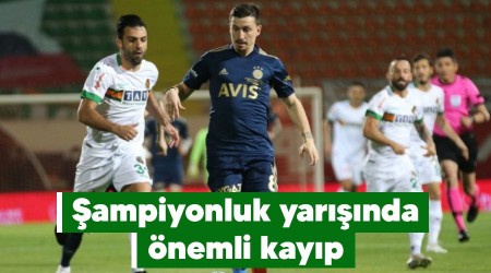 Şampiyonluk yarışında önemli kayıp 