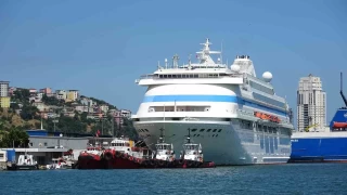 Samsun'da kruvaziyer turizmi hız kesmiyor