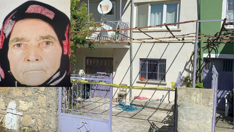 82 yaşındaki kadın evinde 25 bıçak darbesi ile öldürüldü