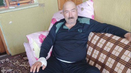 Artvin'de ayının saldırısına uğrayan şahıs konuştu