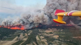 Fransa'nın güneyinde orman yangını: 1 ölü, 9 yaralı