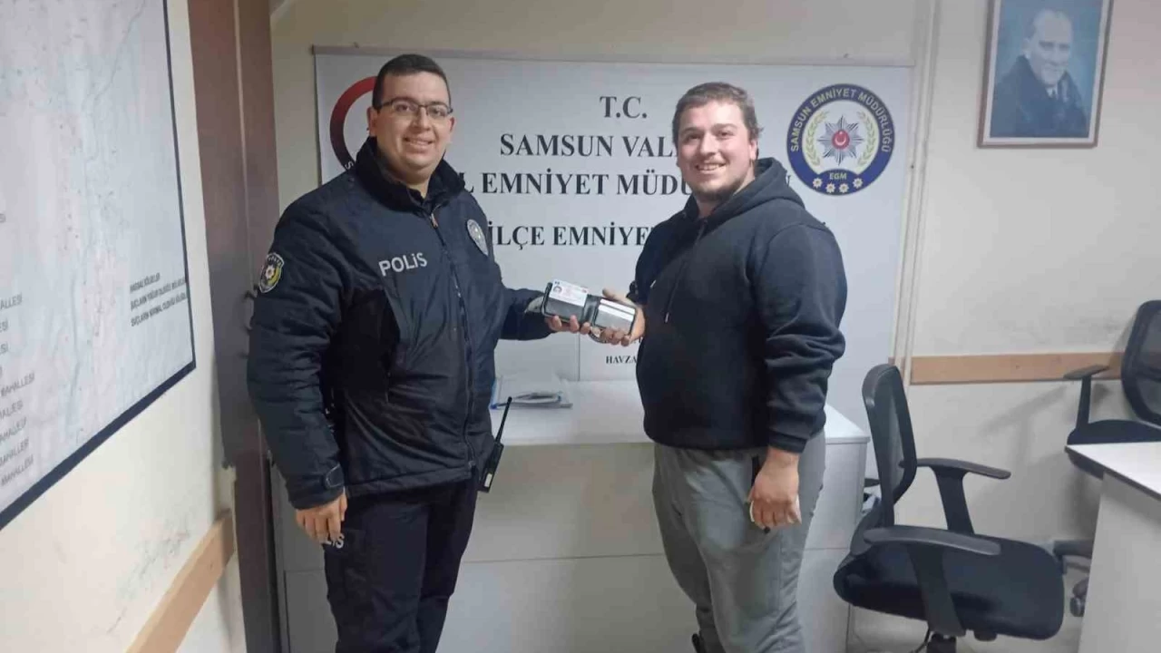 Havza'da kayp czdan sahibine ulatrld