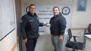 Havza'da kayp czdan sahibine ulatrld