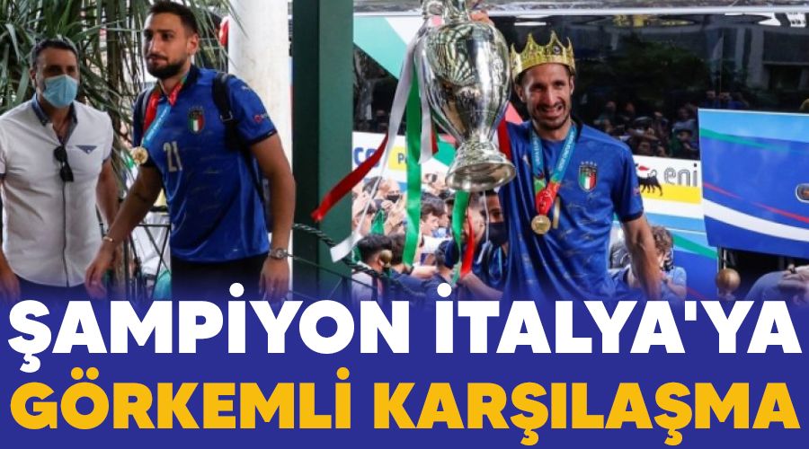�ampiyon �talya'ya g�rkemli kar��la�ma