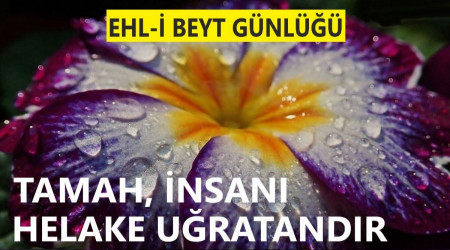 ‘Tamah, insanı helake uğratandır’