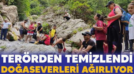 Terrden temizlendi, doaseverleri arlyor