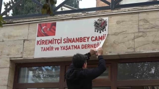 71 yllk cami dernei tahliye edildi: Hukuki sre balatld