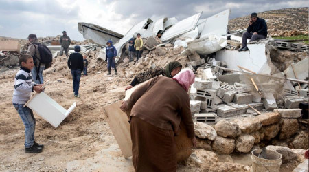 İsrail, Filistinlilerin yaşadığı köyü 222'nci kez yıktı