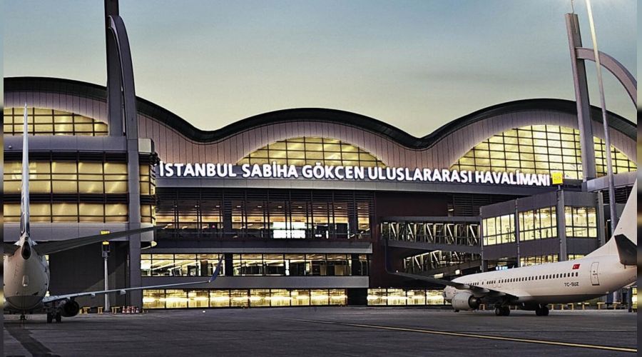 Sabiha Gökçen Havalimanı'ndaki bayram hareketliliği rekor getirdi