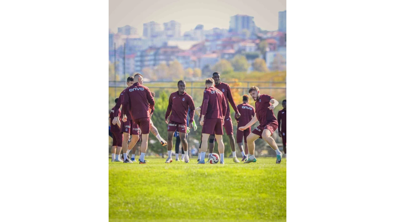 Trabzonspor, Galatasaray maçının hazırlıklarını tamamladı